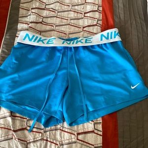 Nike shorts blue
